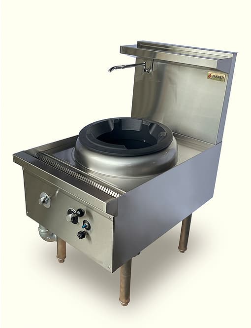 alt="JASPER JA-1DB Single Wok Range - Duckbill Burner Cooktop"