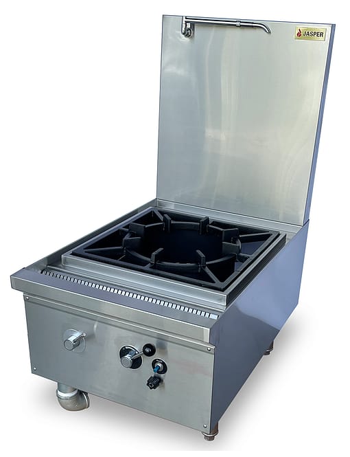 alt="JASPER JA-SPB-NG Stockpot Boiler - Duckbill Burner Cooktop"