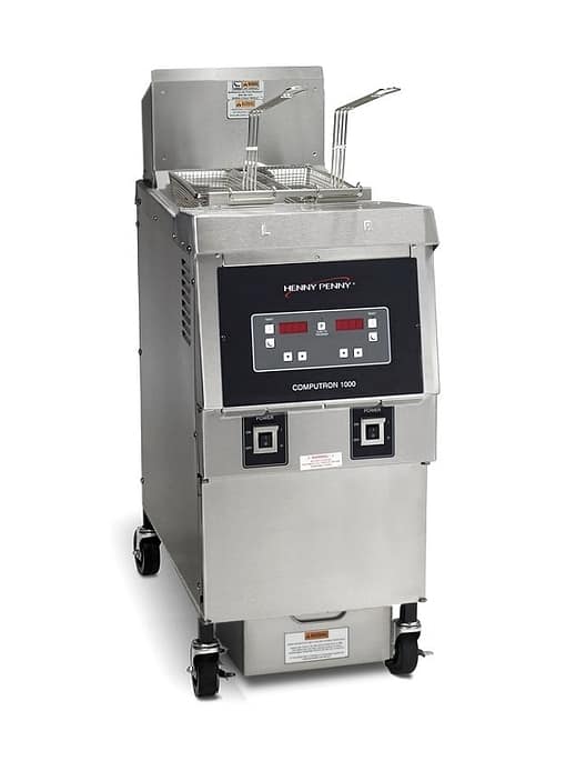Henny Penny OFG-321 Gas Open Fryer with digital controls and self-oil filtration