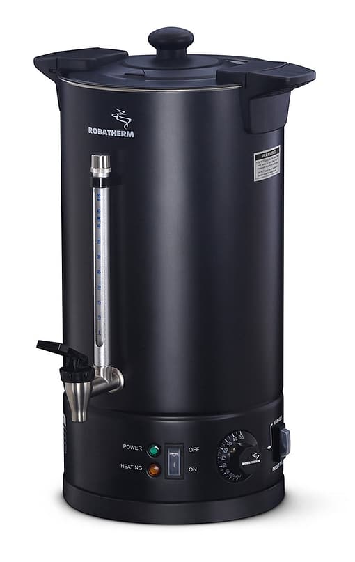 Robatherm Black Double Skinned Hot Water Urn UDB10VP