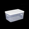 Food Storage Box Clear with White Cover 300*200*150/0844 9L 014681