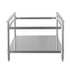 CookRite ATSEC-36 Stainless Steel Stand for 908mm gas benchtop units, ideal for restaurants and cafés