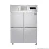 Thermaster SN1000TNM stainless steel 4 half door fridge with 1000L capacity, ideal for restaurants and commercial kitchens