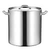 Kitchen Knock 169L Stainless Steel Stock Pot Ø600mm – Induction & Gas Compatible, Heavy-Duty Design