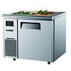 Turbo Air KSR9-1 - Salad Side Prep Table Buffet Fridge | 213L Capacity | Compact Design