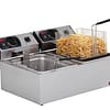 Anvil FFA0002 Double Pan Deep Fryer