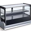 Anvil DGHV0550 Hot Square Countertop Showcase with 240L Capacity and Wire Shelving