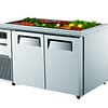 Turbo Air KSR12-2 2 Door Salad Side Prep Table Buffet Fridge – 309L