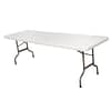Bolero CF375 8ft folding table with polyethylene top and steel frame, 2430mm, heavy duty – Australia
