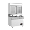 Thermaster ZCD-TD125 supermarket combined freezer with LED lighting, auto-defrost and glass doors – Australia