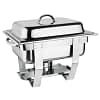 Olympia CN607 1/2 size chafing dish with 3.7L capacity, ideal for buffet and catering service