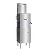 Washtech M1C passthrough dishwasher with heat condensing unit, 960 plates/hr, stainless steel – front view, Australia