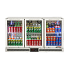 Turbo Air TB13-8H-SWS compact back bar cooler, 190L capacity, 900mm wide, dual swing glass doors – front view, Australia