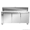 Thermaster SLB180 three-door sandwich bar fridge 1800×750×1090 mm, 390 L, R290 refrigerant – Australia