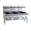 B+S K+ Series UFWWK-3 three hole deluxe waterless wok table 1800×840×1300 mm, 315 MJ/h NG, stainless steel – Australia