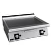Fagor FT-G710L bench top natural gas griddle, 800mm mild steel plate, thermostatic – front view, Australia