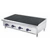 CookRite ATRC-48-LPG 1220mm heavy-duty LPG radiant lava char grill 33 MJ/h stainless steel, commercial broiler, Australia