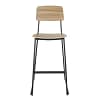 Bolero FU525 Beaufort Wooden High Stools – Set of 2