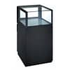 Anvil DSD0001 Single Drawer Showcase - Stylish 97L Chocolate Display Cabinet.