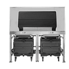 Scotsman SIS 1350 Ice Storage Bin with Shuttle Cart System