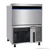 Blizzard SN-200P under-counter ice maker producing large 48×48×58 mm clear cubes, 660×670×865 mm, stainless steel – front view, Australia