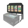 Bonnet Névé BN_SOUT/210C/EG5 Overhead Freezer with 630L Capacity & Eco-Friendly R290 Refrigerant