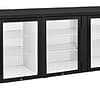 Anvil BBZ0400 Four Door Glass Backbar Fridge 670L – Perfect for Bars & Hotels