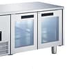 Glacian BCG71815 2 Door Glass Fridge with Monoblock Cooling & 416L Capacity