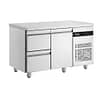 Inomak UBD2000 Under Bar Drawer Fridge with 1 Door and 2 Drawers – Stainless Steel 1345mm