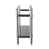 CookRite ATSEC-12 Stainless Steel Stand for 300mm gas units, ideal for restaurants and cafes