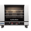 Turbofan E28D4 digital convection oven, 4 full-size trays, 5.8kW, stainless steel – front view, Australia