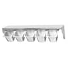 Kitchen Knock 620352 Stainless Wall Shelf GN Pan Rack with 40kg Capacity – 1200x300mm