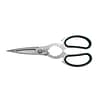 Ambrogio Sanelli A1506000B kitchen scissors 23cm, stainless steel titanium coated blades, soft touch handles, made in Italy, chef scissors, Australia