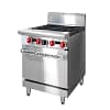 American Range AAR.4B 24” Oven Range - 4-Burner Heavy-Duty Cooking
