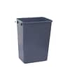 Kitchen Knock 060279 Slim Rectangle Waste Bin showcasing 39L compact, lidless design, ideal for commercial kitchens