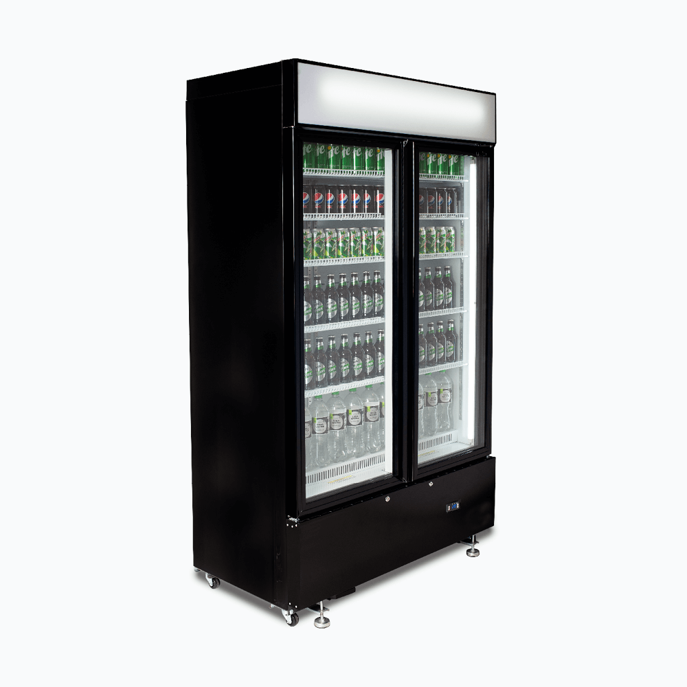 Bromic GM1000LBCAS Double Door Display Fridge – 960L, Cassette - Image 9