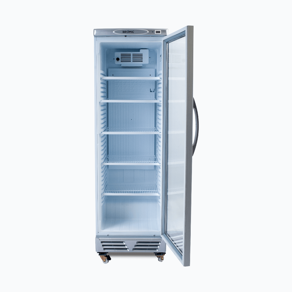Bromic GM0374-NR Upright Display Fridge | 372L Glass Door - Image 8