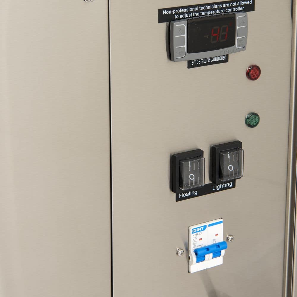 Bromic 4 tier hot food display 1500mm - FD4T1500H - Image 7