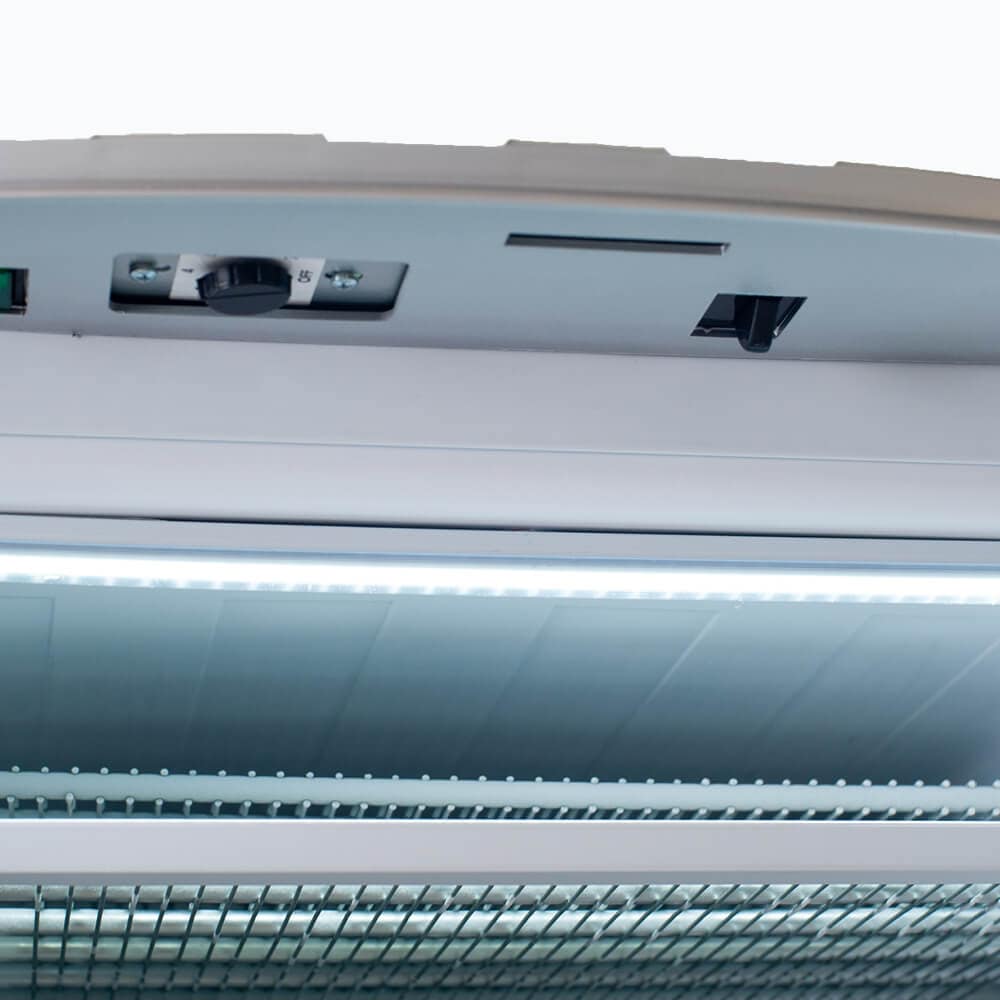 Bromic UF0374LS-NR Upright Display Freezer – 300L, Lightbox - Image 2
