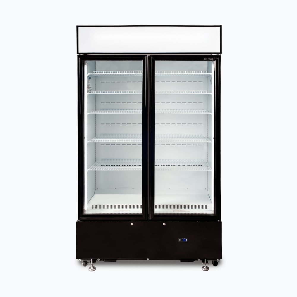 Bromic GM1000LBCAS Double Door Display Fridge – 960L, Cassette - Image 12