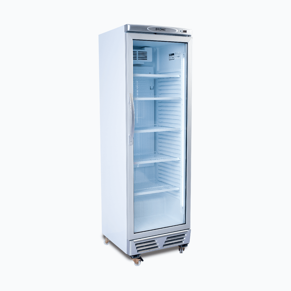 Bromic GM0374-NR Upright Display Fridge | 372L Glass Door - Image 6
