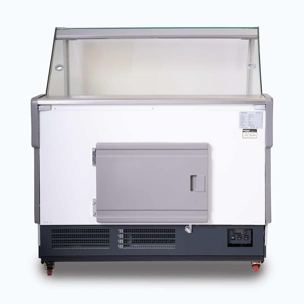 Bromic DD1250SG-NR Square Glass Deli Display – 527L, 1330mm | Commercial Fridge - Image 5
