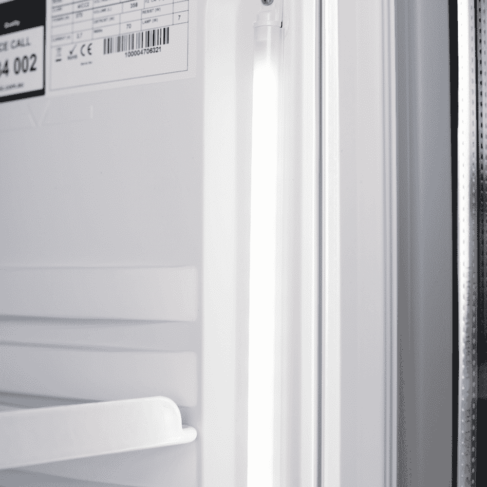 Bromic GM0374-NR Upright Display Fridge | 372L Glass Door - Image 12