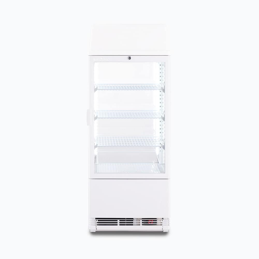 Bromic 78L Countertop Display Fridge - Flat Glass, Super-Efficient CT0080G4LW-NR - Image 5
