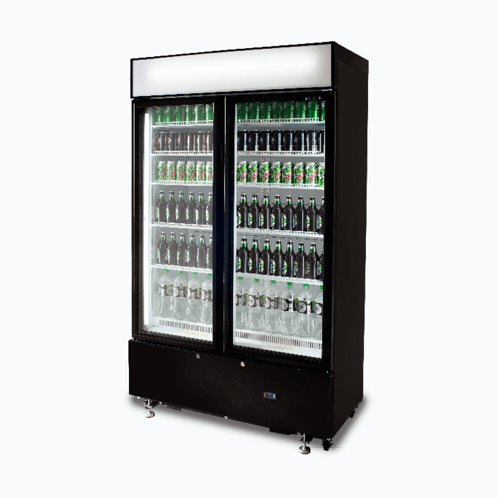 Bromic GM1000LBCAS Double Door Display Fridge – 960L, Cassette - Image 10