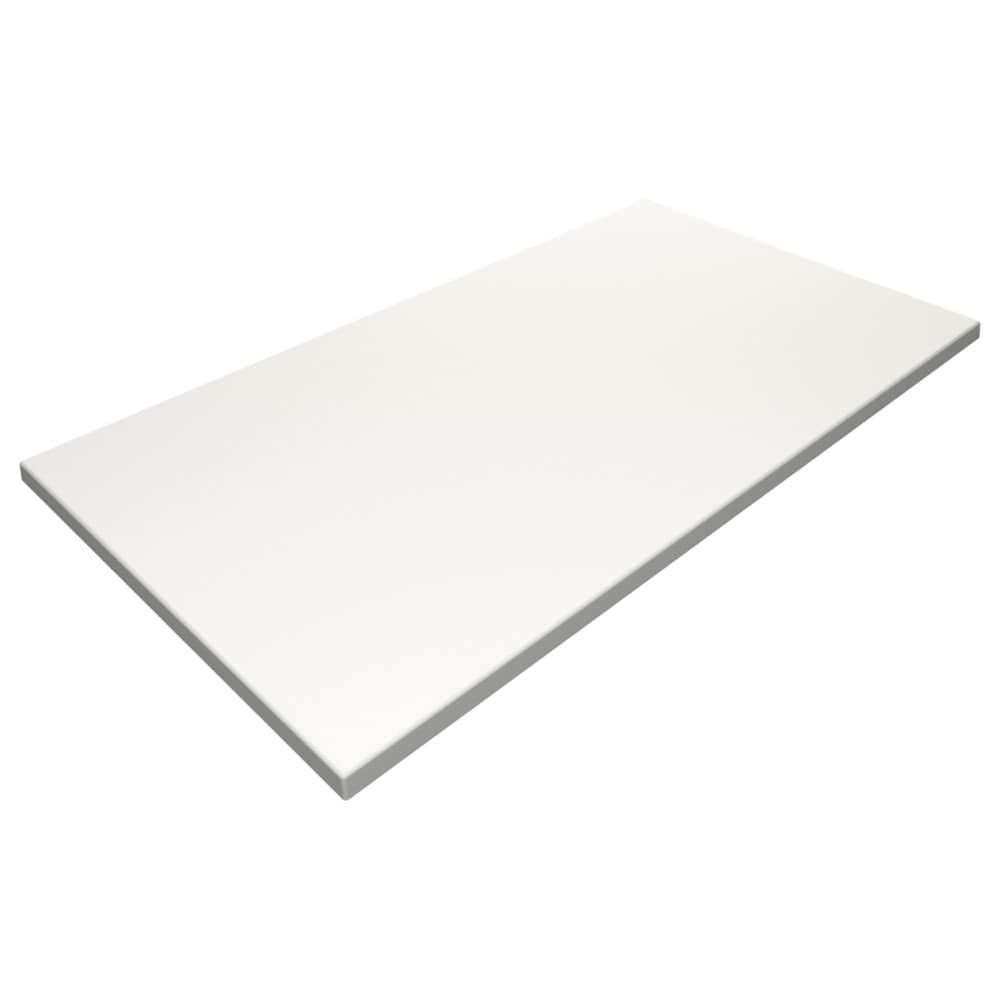 Furnlink Weatherproof White Werzalit Table Top - Commercial Grade (1200x800mm)
