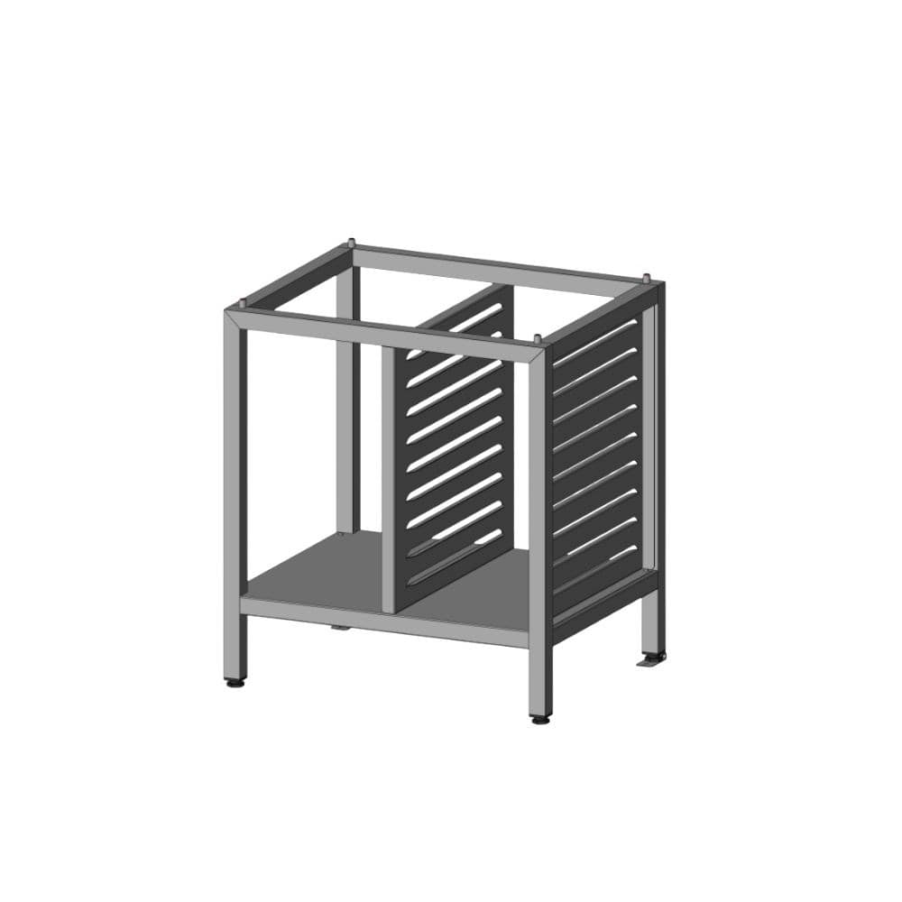 Hobart Chef’s Combi Oven 61 Stand ACIC61PT stainless steel tray storage base 633×788×869 mm – front view Australia