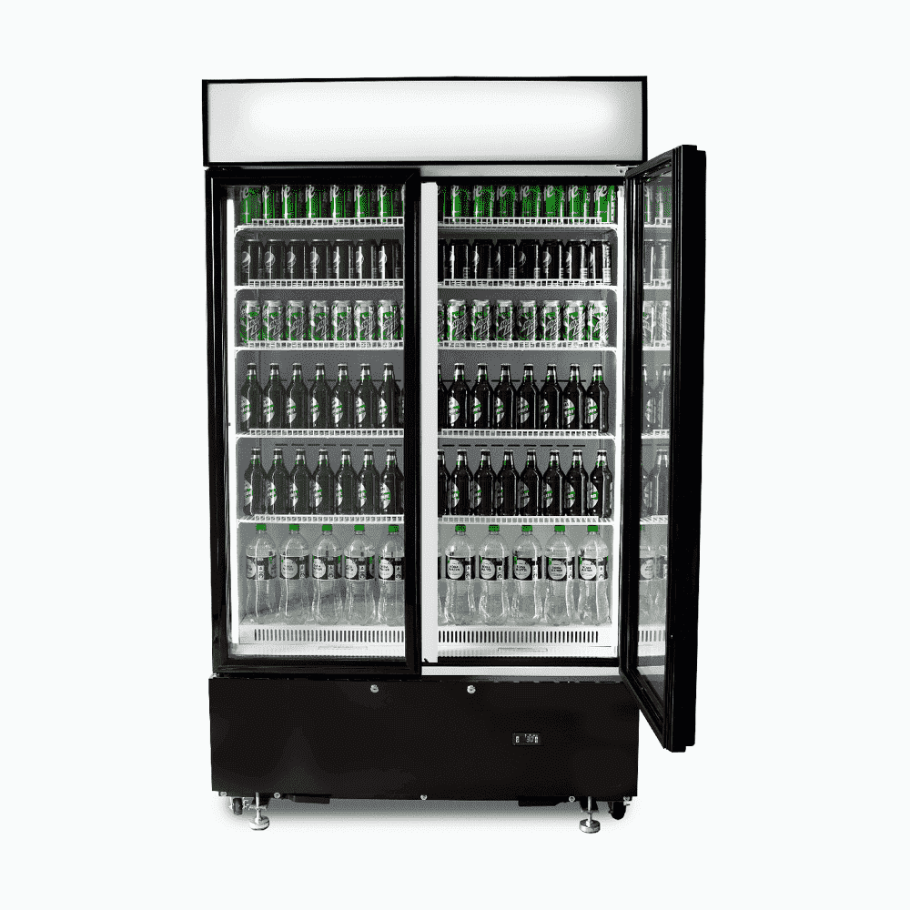 Bromic GM1000LBCAS Double Door Display Fridge – 960L, Cassette - Image 11