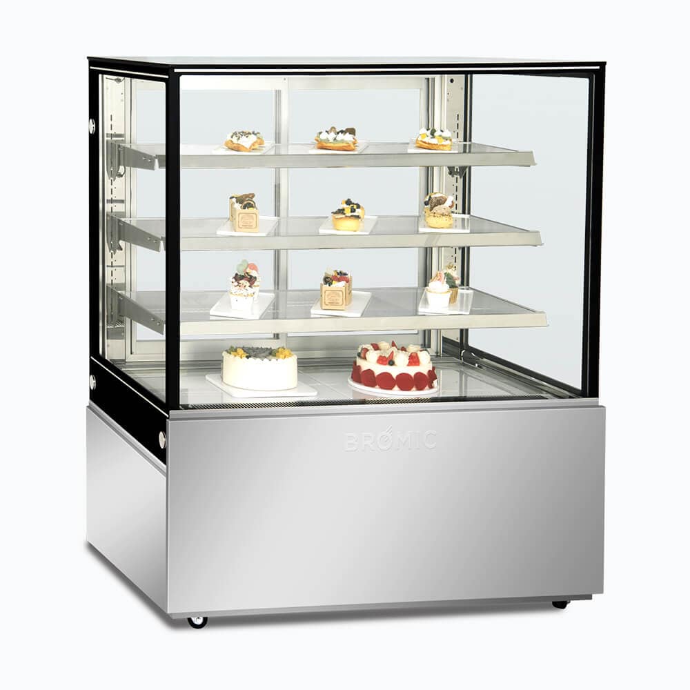 Bromic 4 tier chilled food/cake display 1200mm-FD4T1200C-NR - Image 2