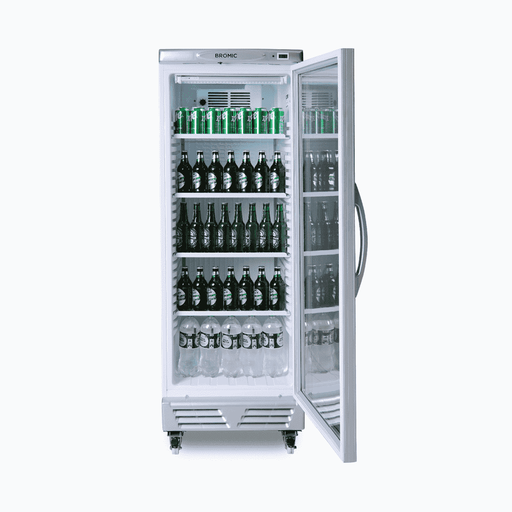 Bromic GM0300-NR Glass Door Display Fridge | 290L, 9-Star GEMS - Image 4